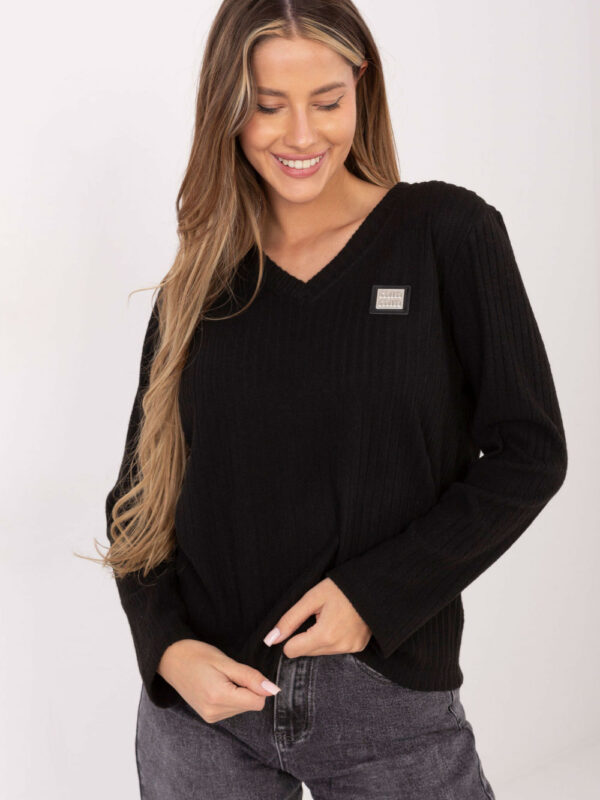 Sweter Damski Model RV-SW-A1025.80 Black - Relevance