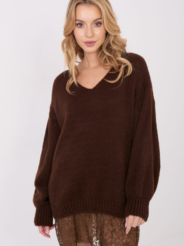 Sweter Damski Model IN-SW-33681.05P Dark Brown - Factory Price