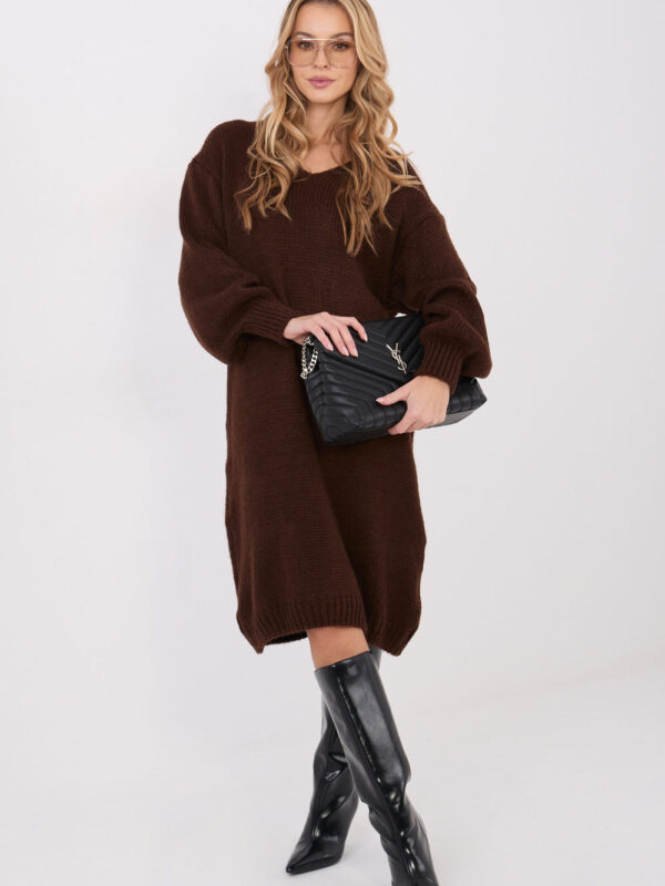 Sukienka Model IN-SK-5962.22 Dark Brown - Factory Price