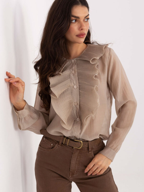 Koszula Damska Model IT-KS-28990.05P Beige - Factory Price