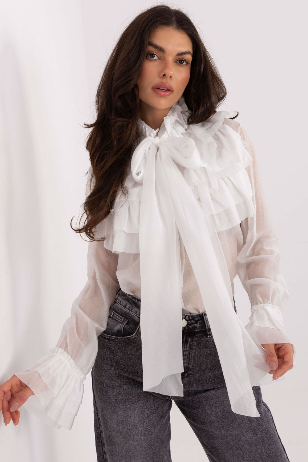 Koszula Damska Model IT-KS-28882.03 White - Factory Price