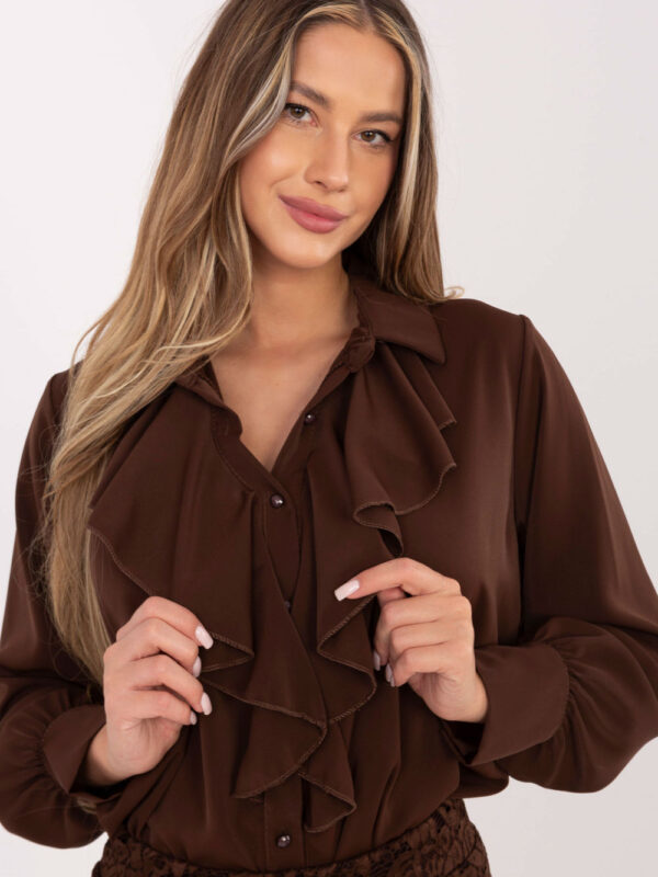 Koszula Damska Model IT-KS-26967.28 Brown - Factory Price