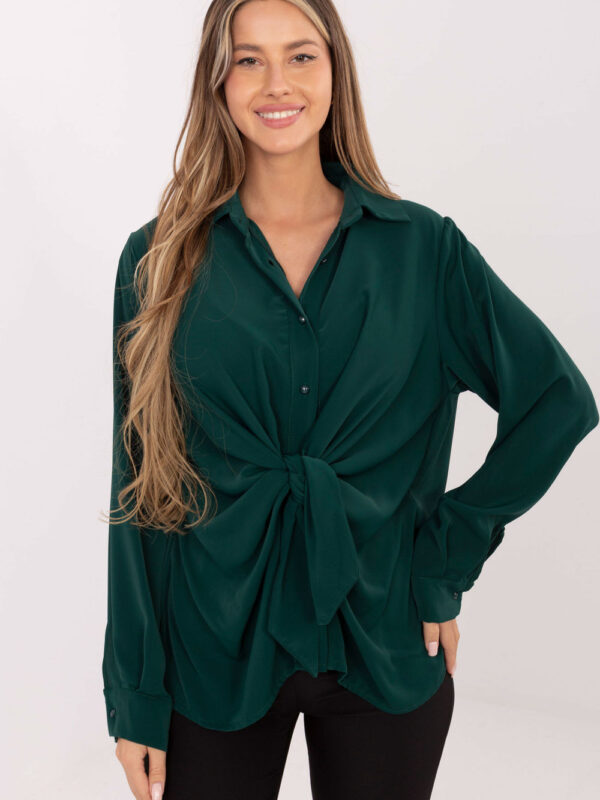 Koszula Damska Model IT-KS-29053.69 Dark Green - Factory Price