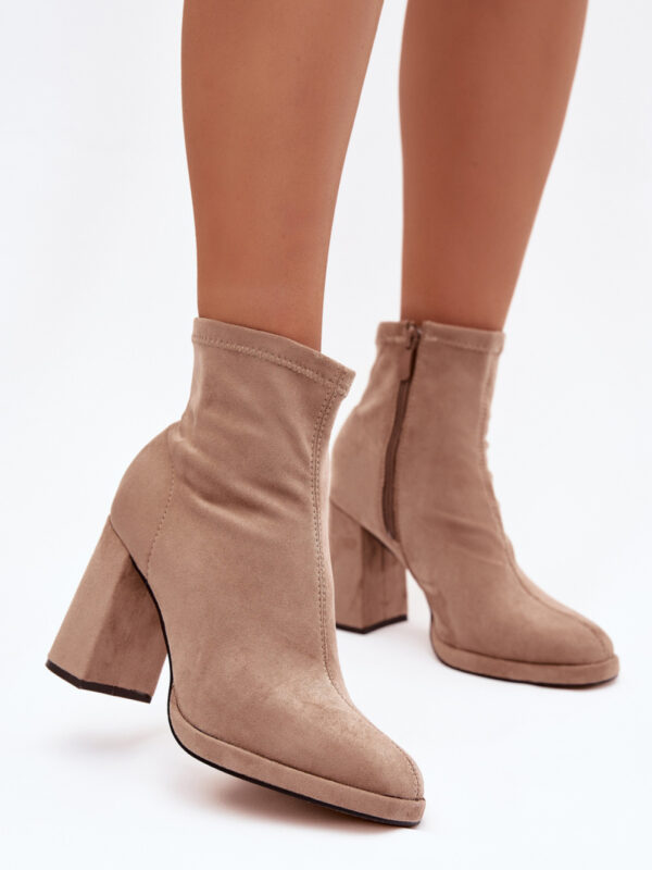 Botki Model Karvella NN636 Beige - Step in style