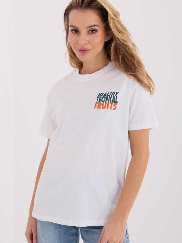 Tshirt Damski Model D12022AH02645W White - Sublevel