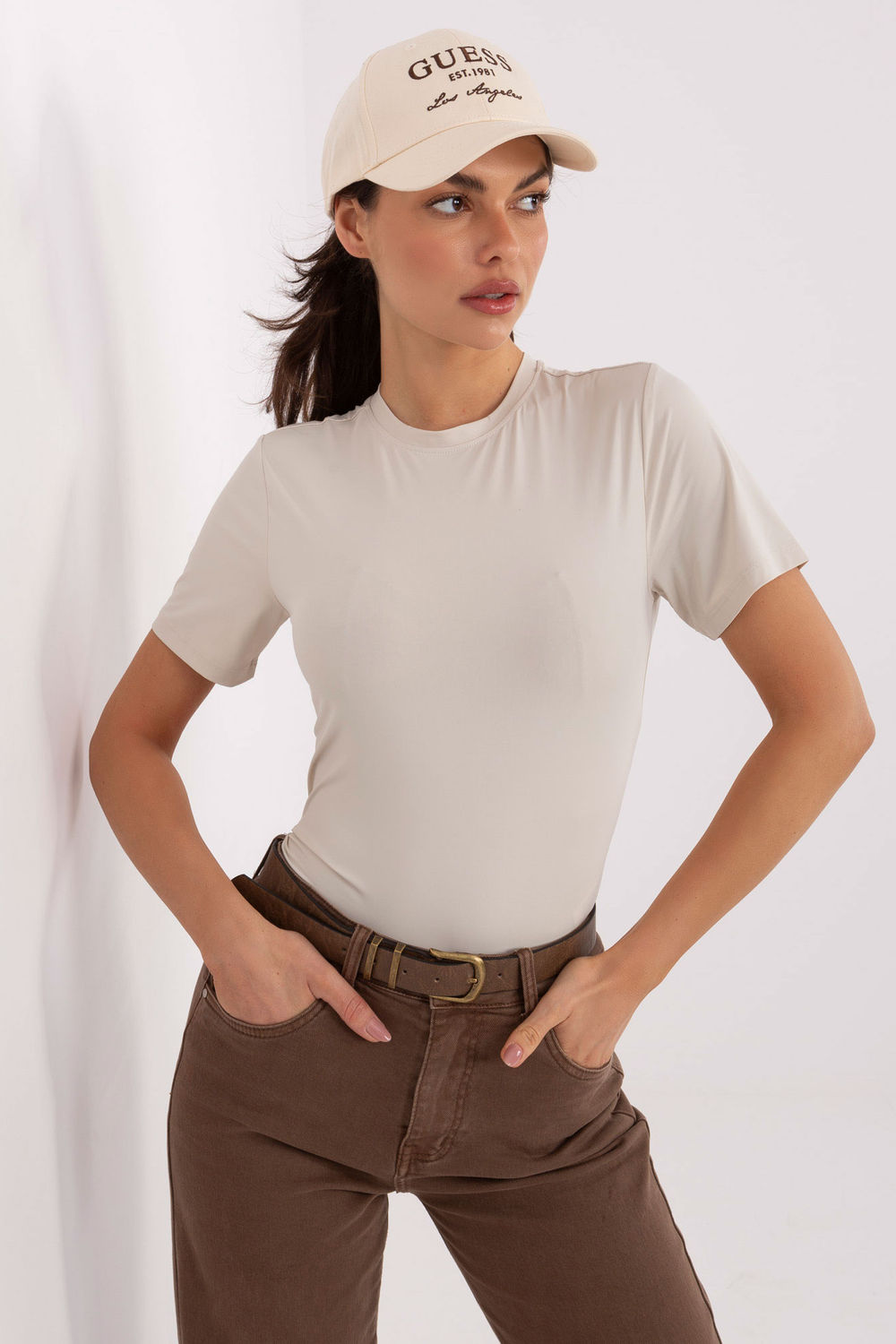 Bluzka Model D12099M02805A Light Beige - Sublevel