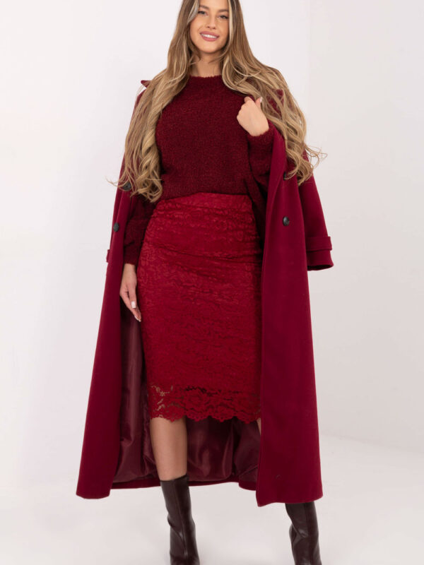Spódnica Model IT-SD-21852.15 Bordo - Italy Moda