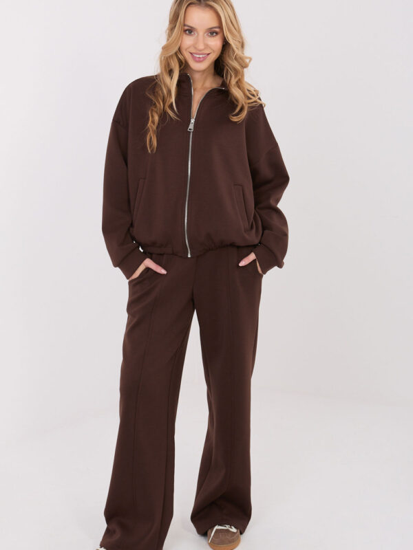 Spodnie Dresowe Model SM-SP-A1561.25 Dark Brown - Factory Price