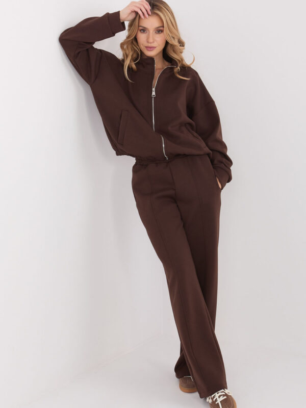 Bluza Damska Model SM-BL-A1562.33 Dark Brown - Factory Price