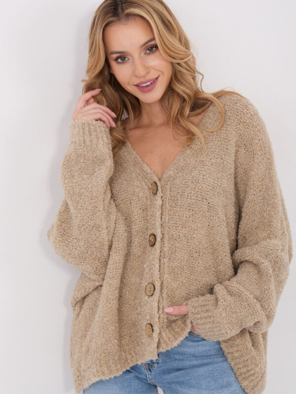 Sweter Damski Model CH-SW-72981.05P Beige - Factory Price