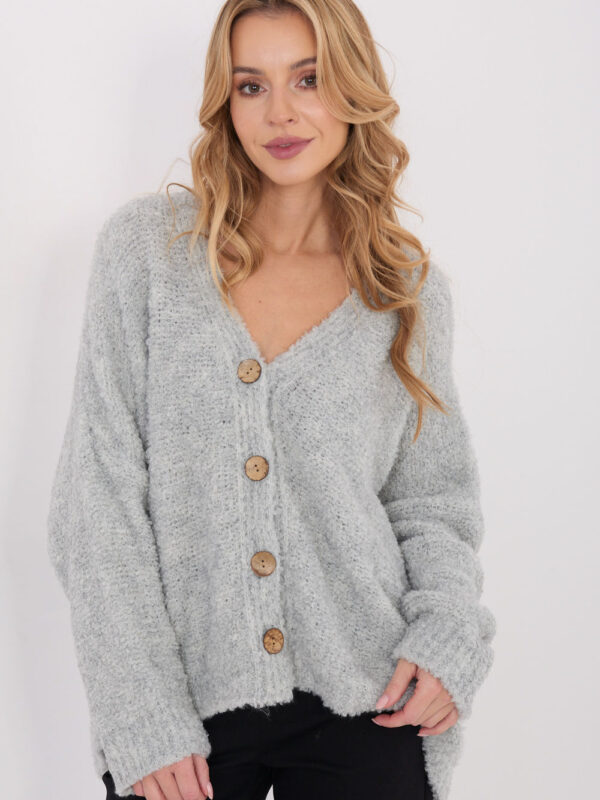 Sweter Damski Model CH-SW-72981.05P Grey - Factory Price