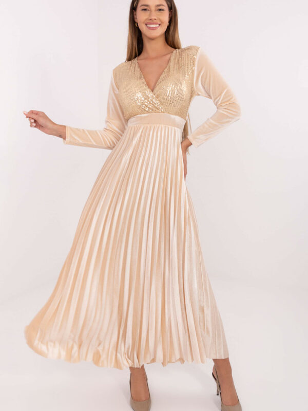 Sukienka Model IT-SK-16919.04P Light Beige - Italy Moda