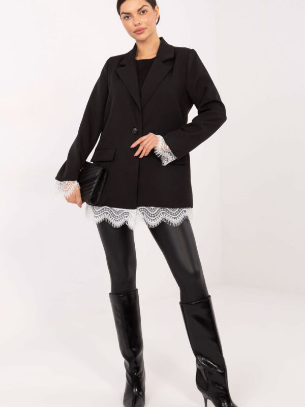Marynarka Model IT-MA-FL9916.02P Black - Italy Moda