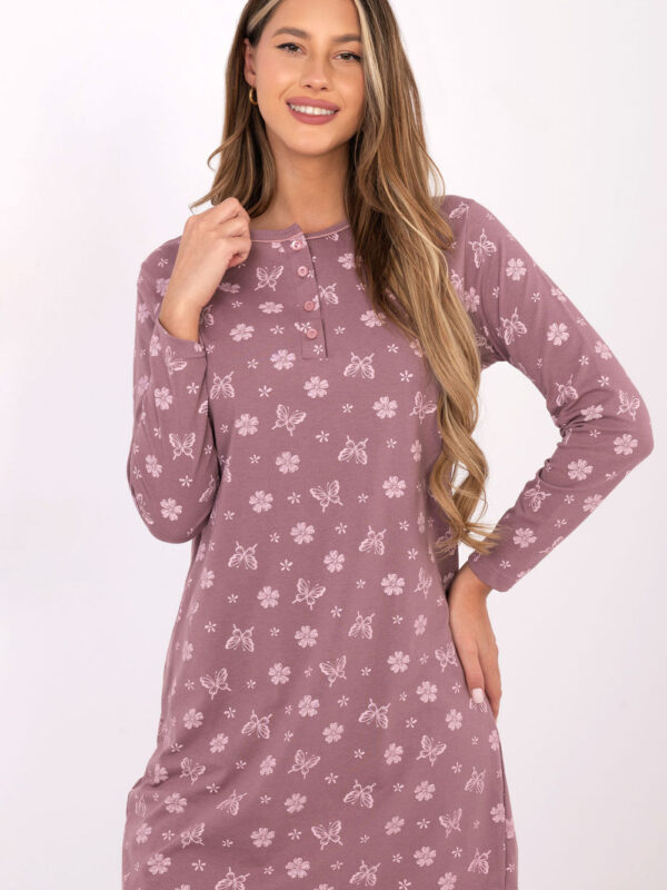 Koszulka nocna Koszula Nocna Model DU-KN-FP-101.19 Dark Pink - Forever Pink