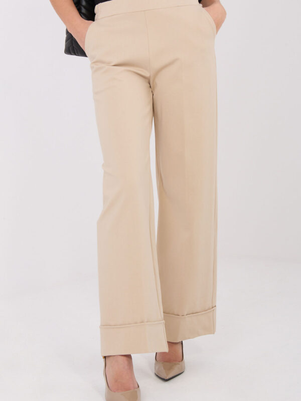Spodnie Damskie Model IT-SP-FL9877.64 Beige - Rue Paris