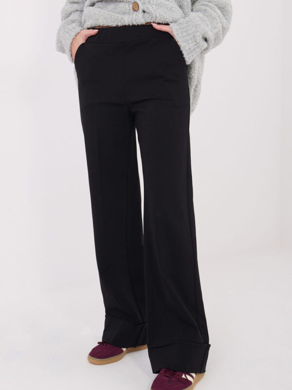 Spodnie Damskie Model IT-SP-FL9877.64 Black - Rue Paris