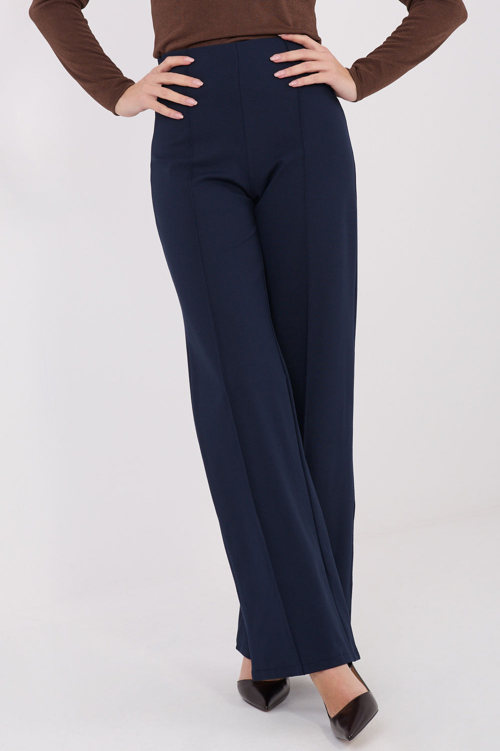 Spodnie Damskie Model IT-SP-FL9792.12 Navy - Rue Paris