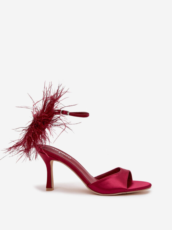 Sandały Model Caelina P-1474 Bordo - Step in style