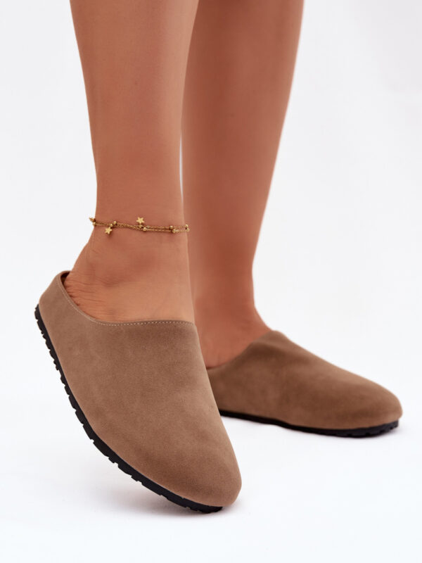 Kapcie Model Kalvess WCT255300-7 Khaki - Step in style