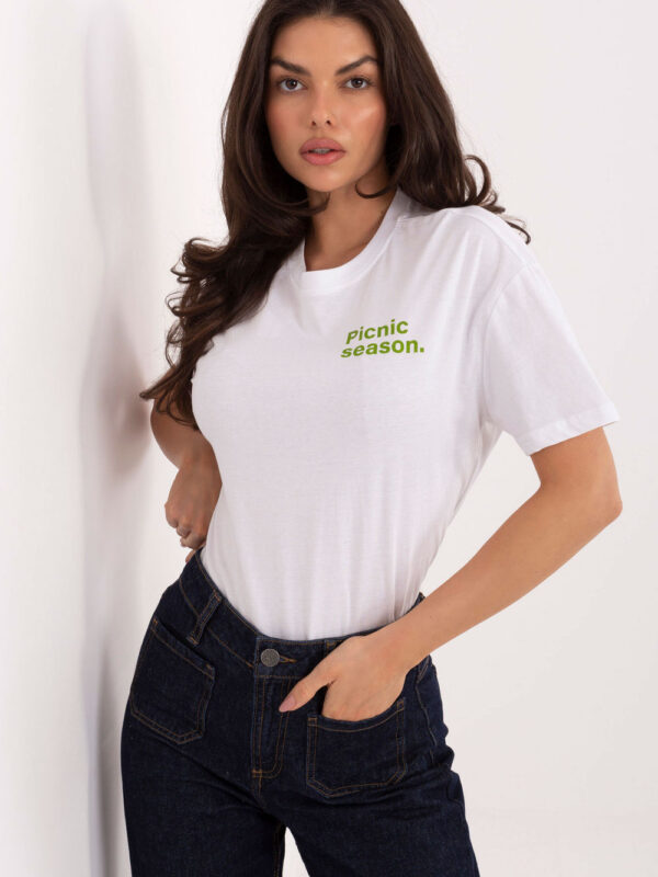 Tshirt Damski Model D12022AH02645V White - Sublevel