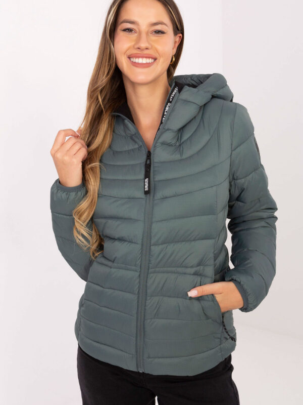 Kurtka Damska Model D50092XB44554A2 Dark Green - Sublevel