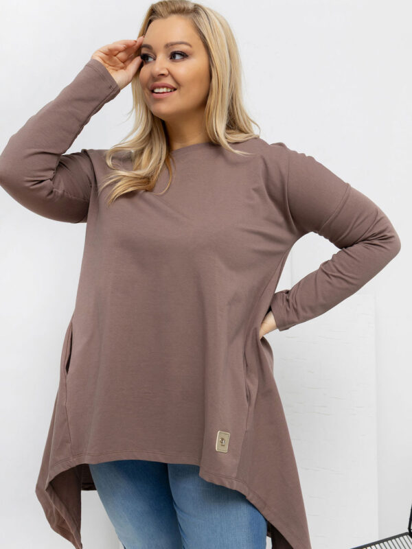 Tunika Model RV-TU-5042.09X Light Brown - Relevance