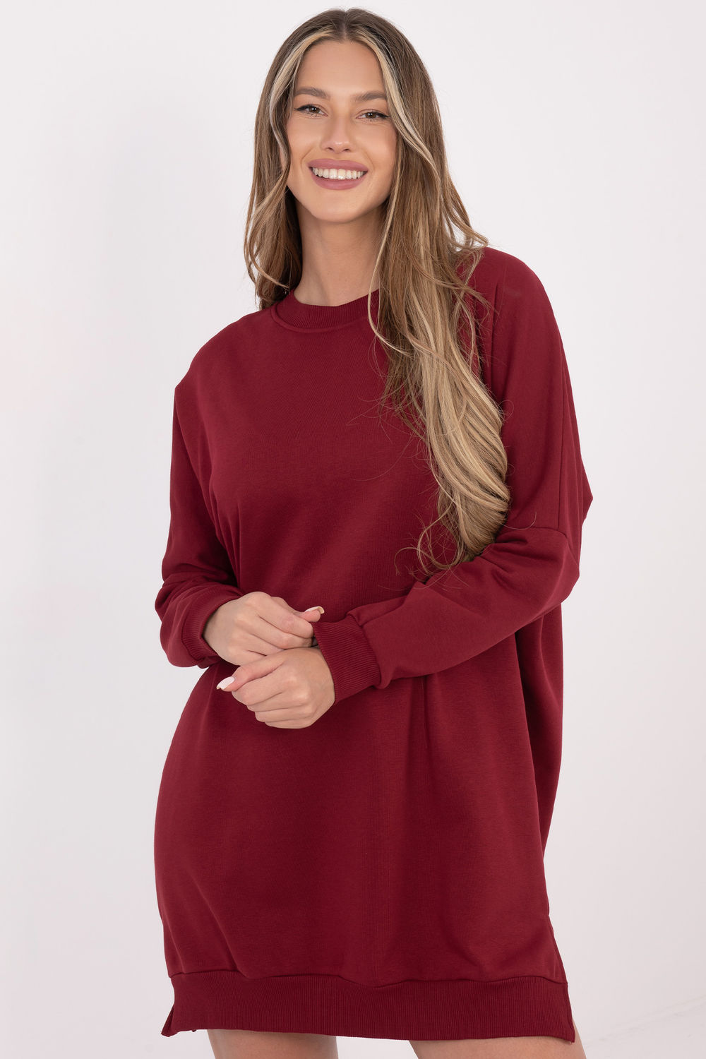 Sukienka Model RV-SK-6019.67 Bordo - Relevance