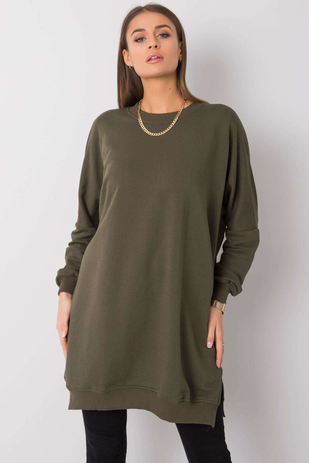 Sukienka Model RV-SK-6019.67 Khaki - Relevance