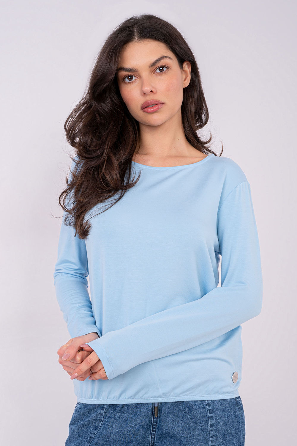 Bluzka Model RV-BZ-A-160.19P Light Blue - Relevance