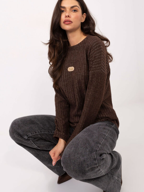 Sweter Damski Model RV-SW-A1026.52 Brown - Relevance