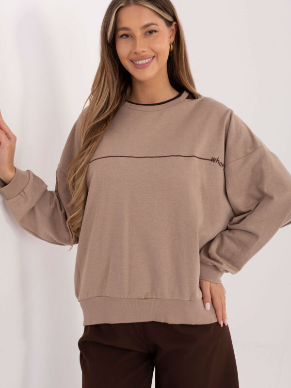 Bluza Damska Model RV-BL-A940.60 Dark Beige - Relevance