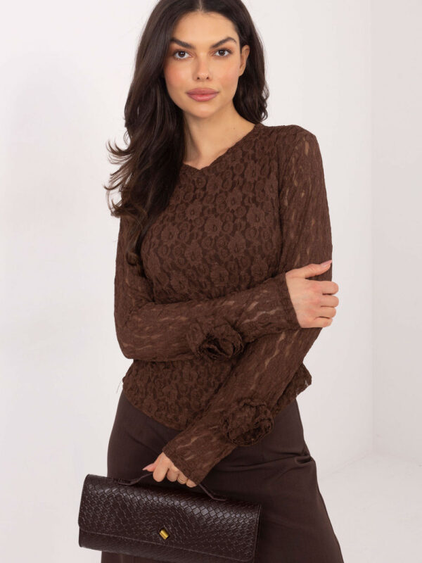 Bluzka Model IT-BZ-9950.79 Brown - Italy Moda