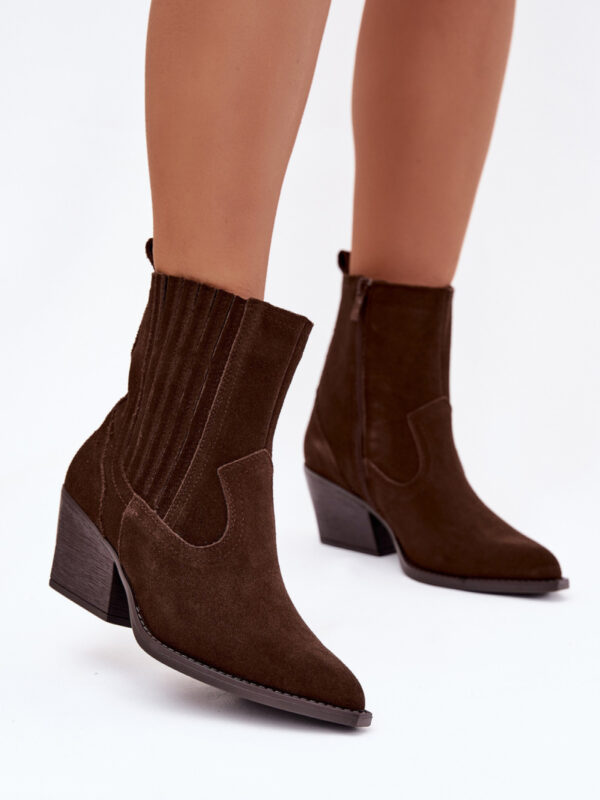 Botki Model Dylira 6350 Czekolada - Step in style