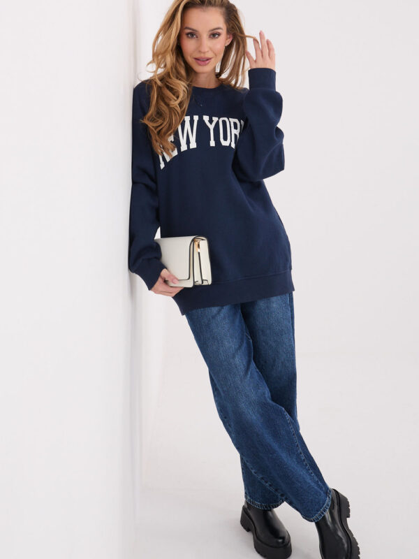 Bluza Damska Model WT-BL-A1062.29 Navy - Factory Price