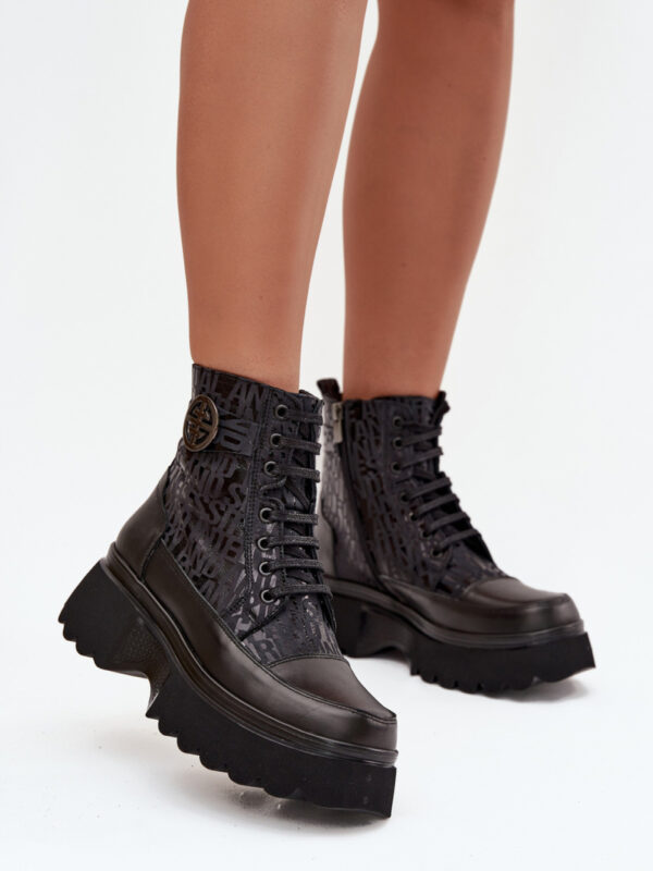 Botki Model Artiker 57C2273 Black - Step in style