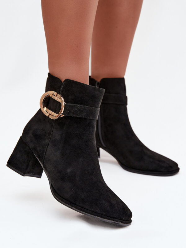 Botki Model Calissa 77-484 Black - Step in style