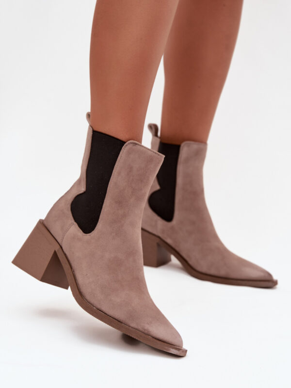 Botki Model Artiker 57C0045 Beige - Step in style