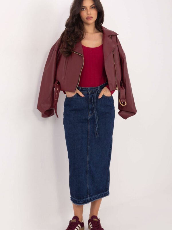Spódnica Model D80030BI50248D300 Navy - Sublevel