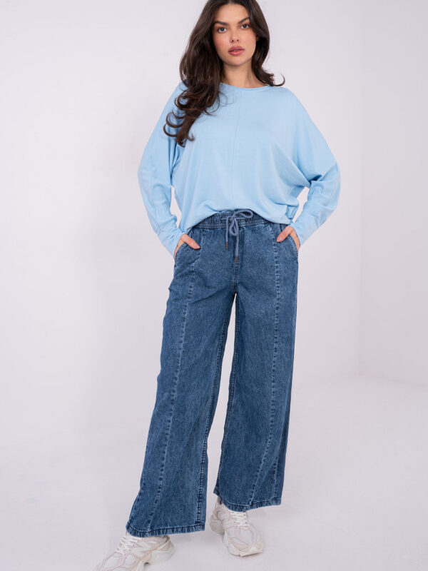 Spodnie Jeansy Damskie Model D80038BB62627M327 Dark Blue - Sublevel