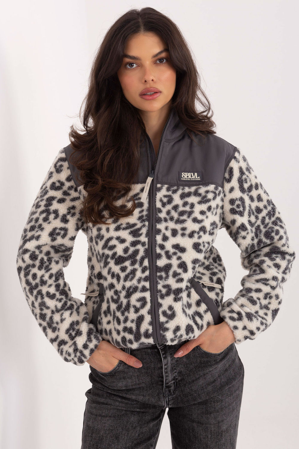 Kurtka Damska Model D20010M02791A2 Grafit - Sublevel