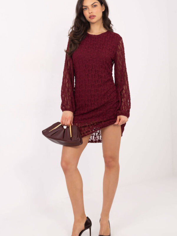 Sukienka Model IT-SK-9975.99 Bordo - Italy Moda
