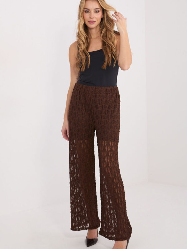 Spodnie Damskie Model IT-SP-9965.77 Brown - Italy Moda