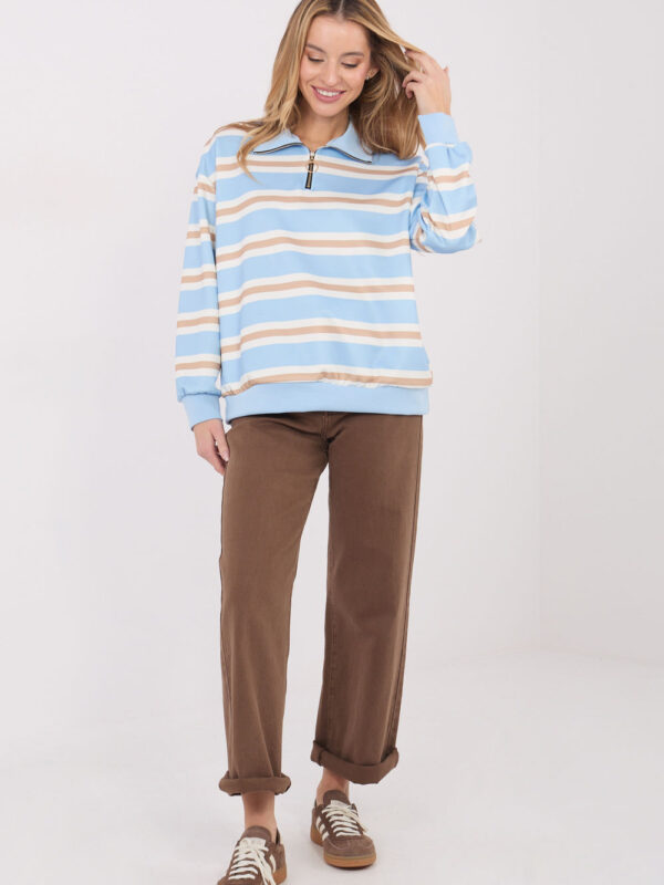 Bluza Damska Model IT-BZ-9981-1.08 Light Blue - Italy Moda