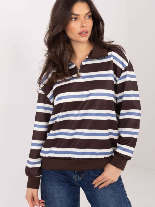 Bluza Damska Model IT-BZ-9981-1.08 Dark Brown - Italy Moda