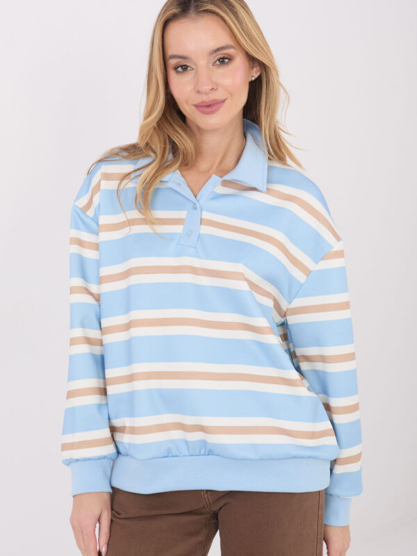 Bluza Damska Model IT-BZ-9980-1.19 Light Blue - Italy Moda