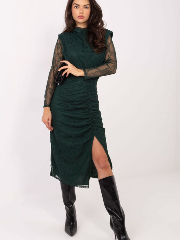 Sukienka Model IT-SK-9937.16 Dark Green - Italy Moda