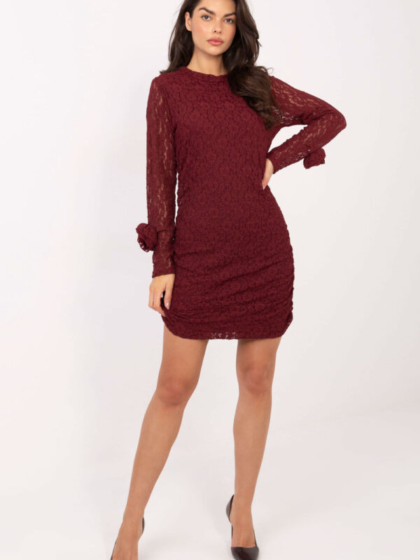 Sukienka Model IT-SK-9913.30 Bordo - Italy Moda