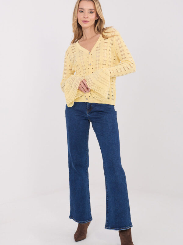 Sweter Damski Model PM-SW-SF118.86 Light Yellow - Factory Price