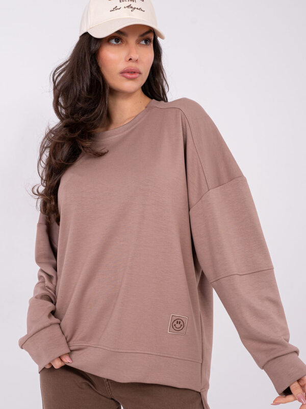 Bluza Damska Model RV-BL-A1063.96 Dark Beige - Rue Paris