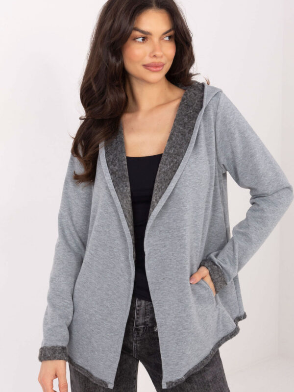 Bluza Damska Model D68450M01066D3 Grey - Sublevel